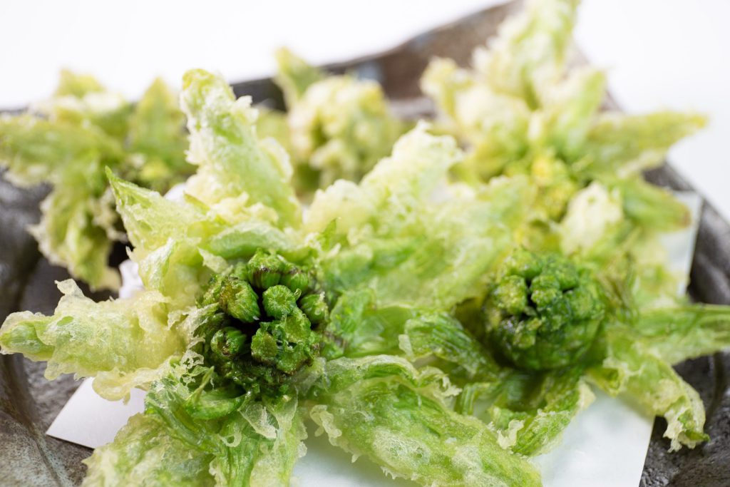 ふきのとう天ぷら