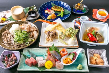 お刺身たっぷりコース上〈